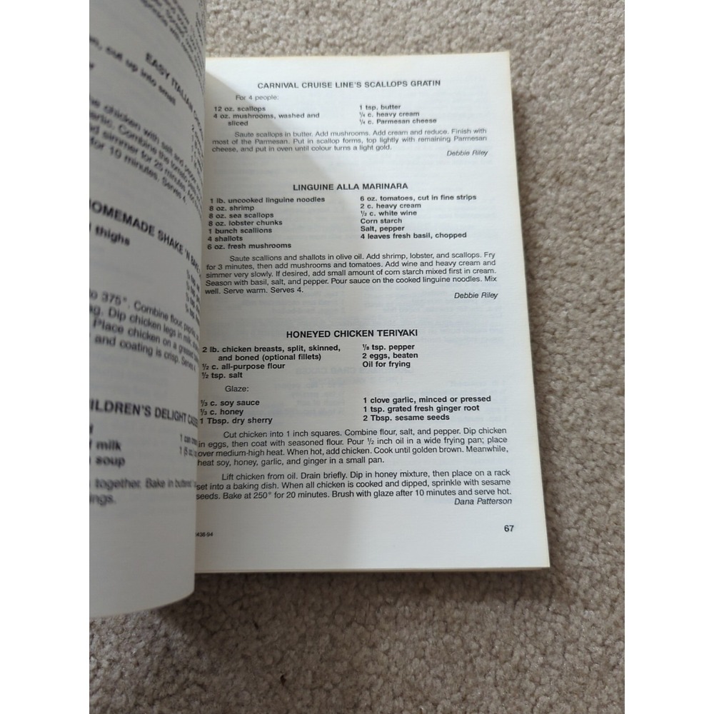 Development Of Dancers Association Spiral Cookbook High Point,‎ NC 1994 - Picture 14 of 16